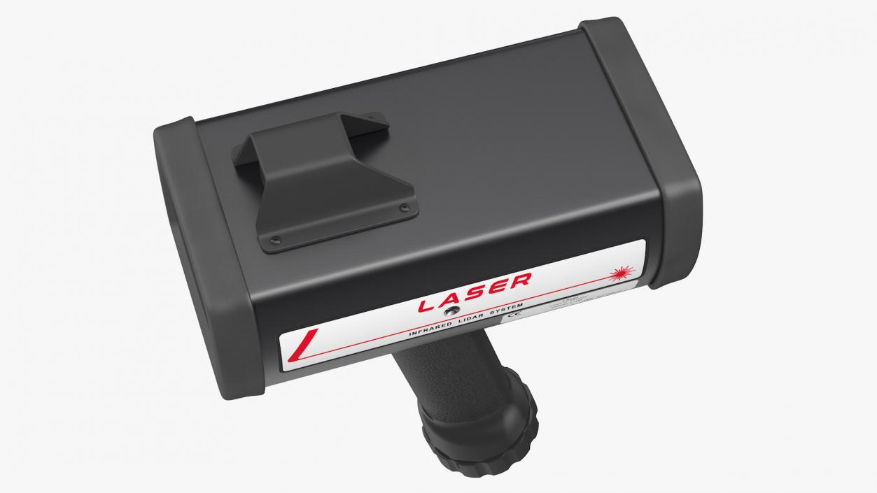 3D model LIDAR Traffic Enforcement Speed Gun