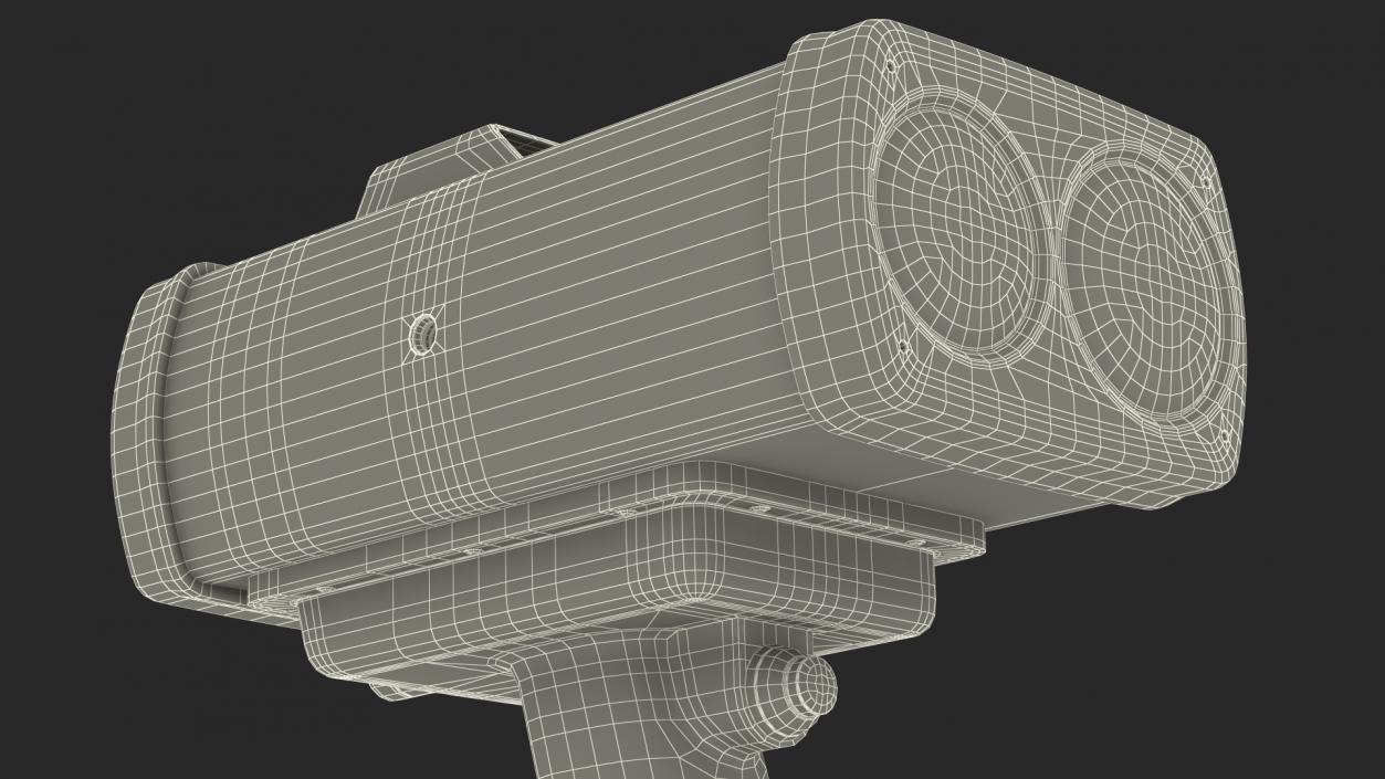 3D model LIDAR Traffic Enforcement Speed Gun