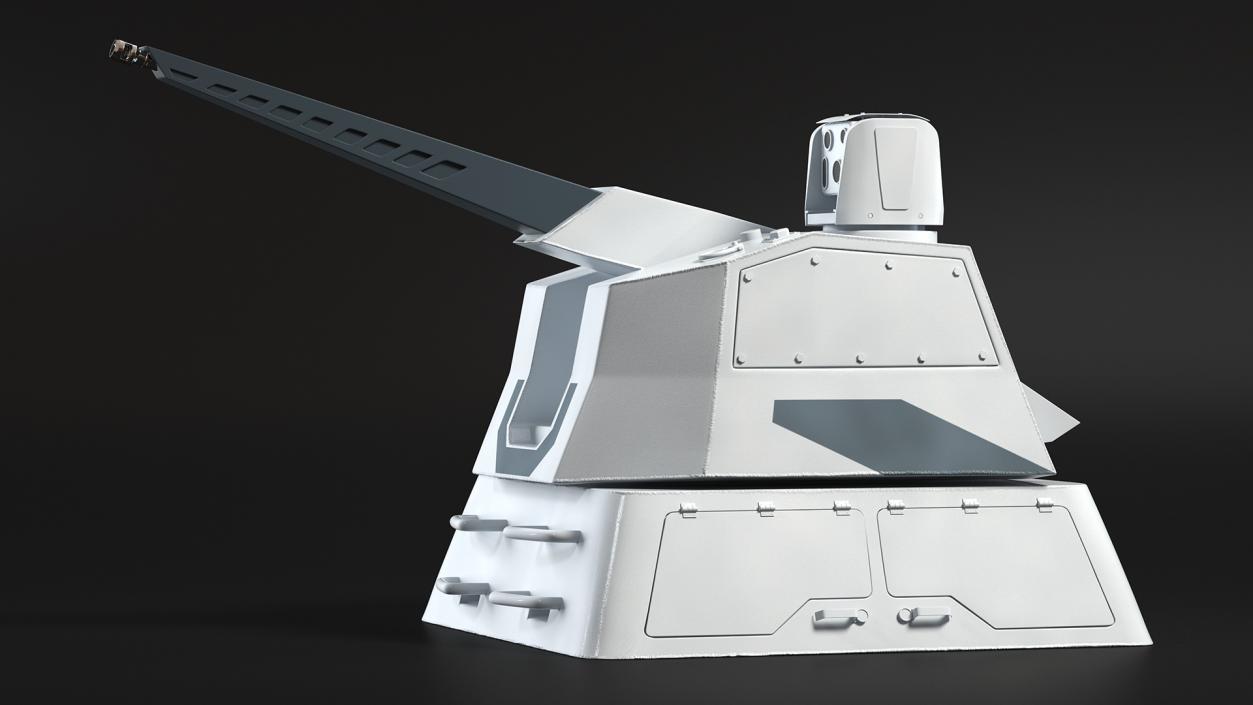 3D model Autonomous Rapid-Firing Turret