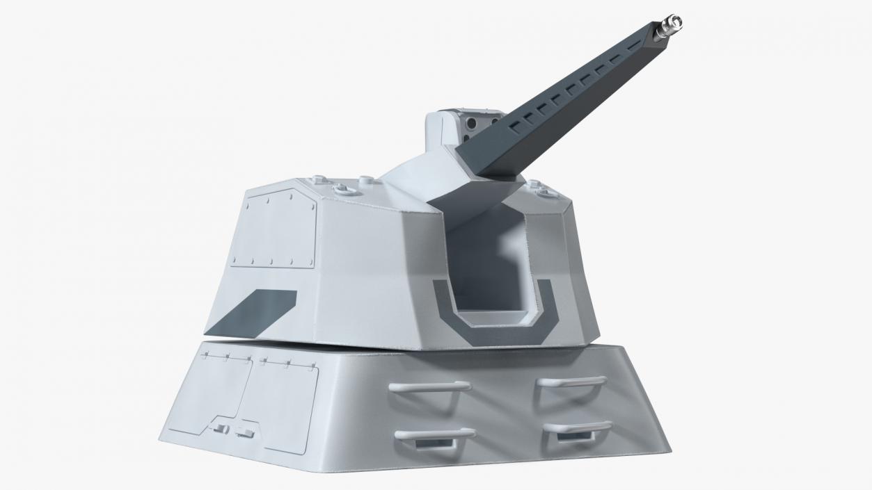 3D model Autonomous Rapid-Firing Turret