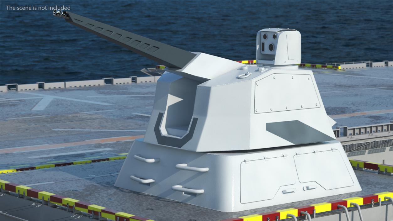 3D model Autonomous Rapid-Firing Turret