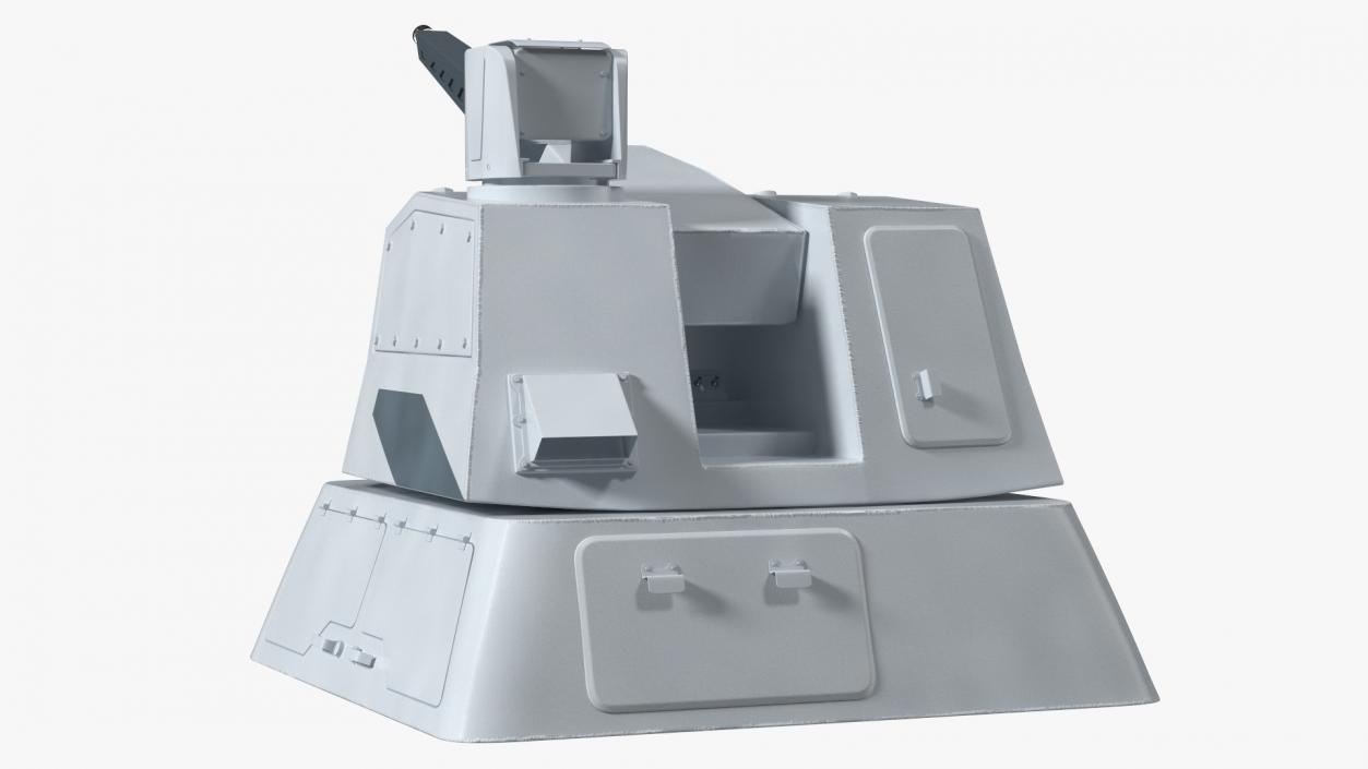 3D model Autonomous Rapid-Firing Turret