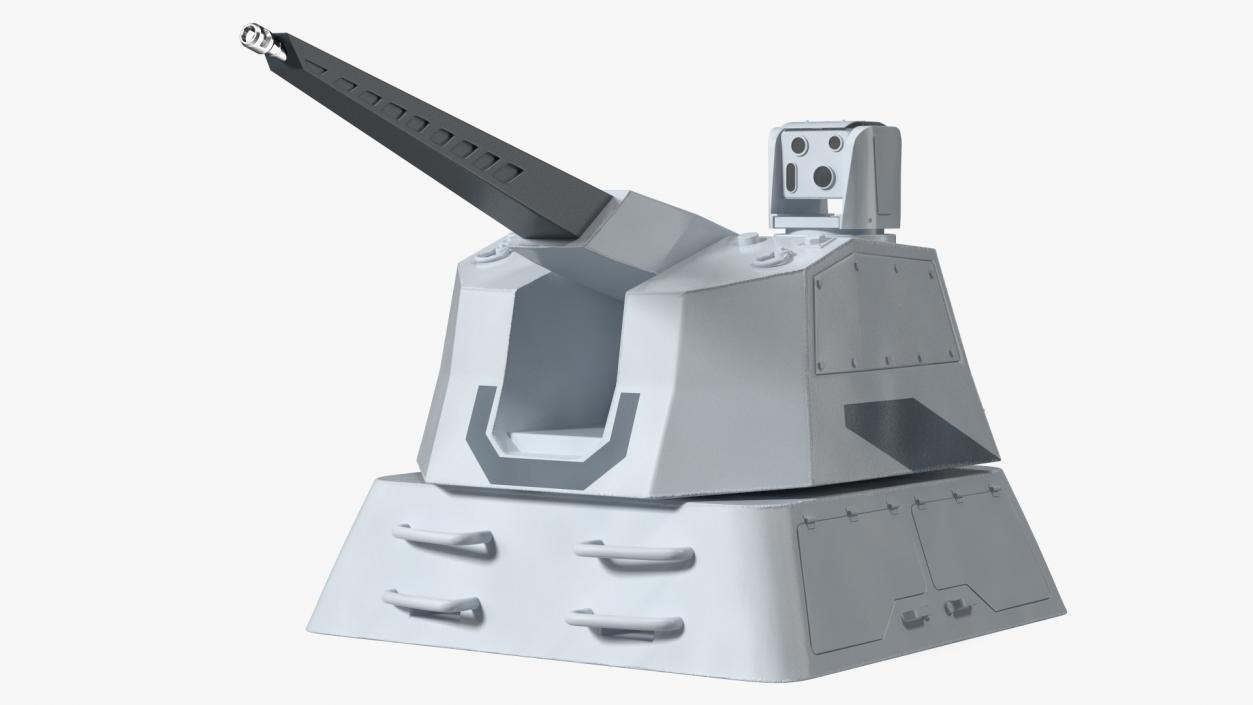 3D model Autonomous Rapid-Firing Turret