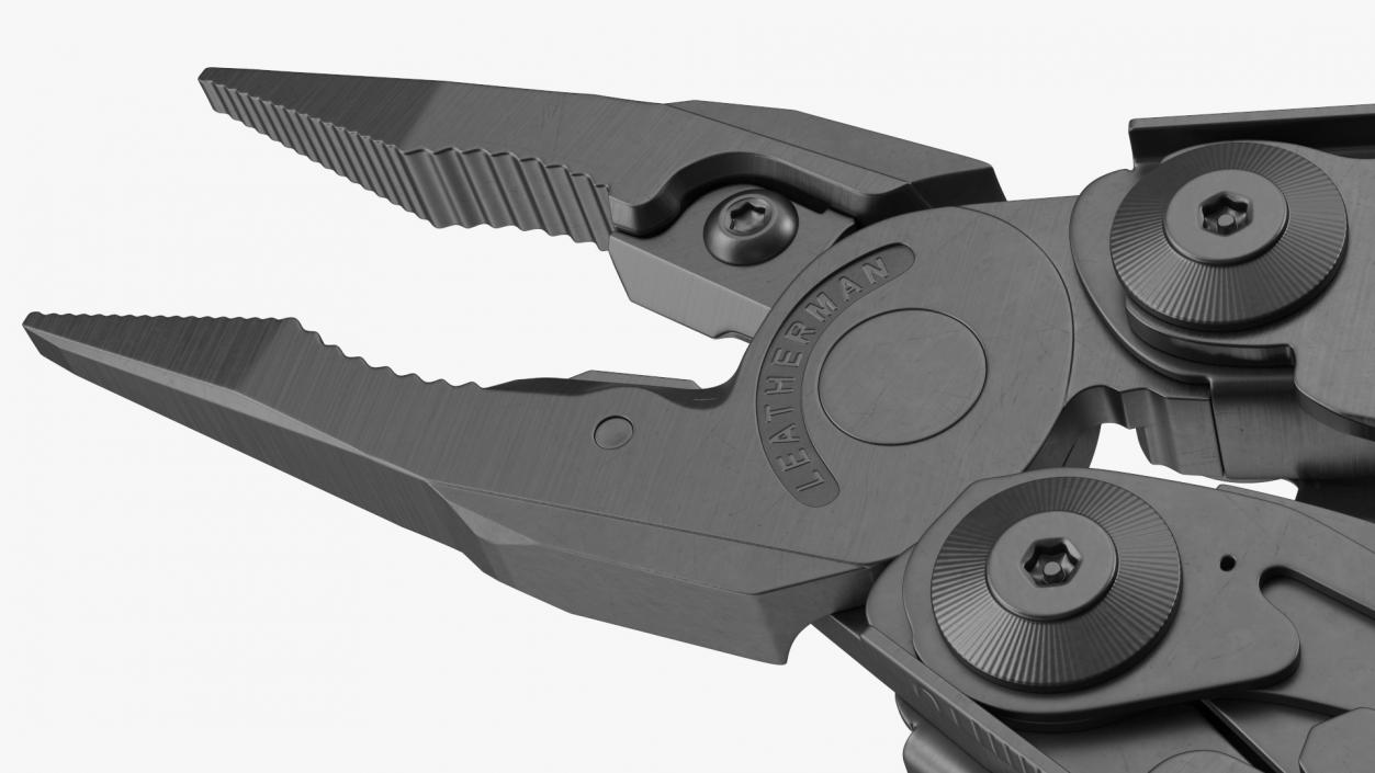 Leatherman Surge Multitool Black Open 3D