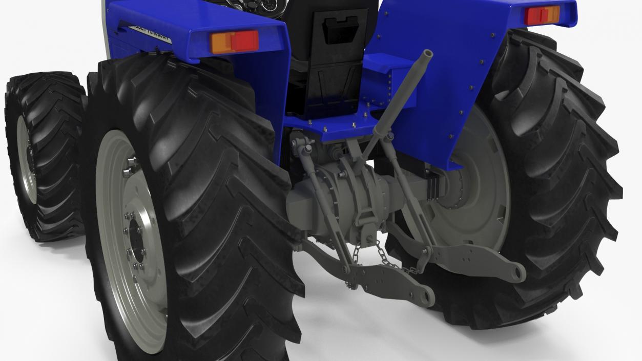 3D Massey Ferguson 385 Tractor Rigged for Maya model