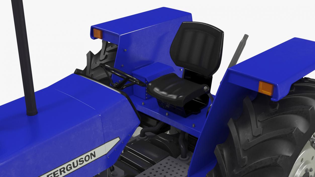 3D Massey Ferguson 385 Tractor Rigged for Maya model