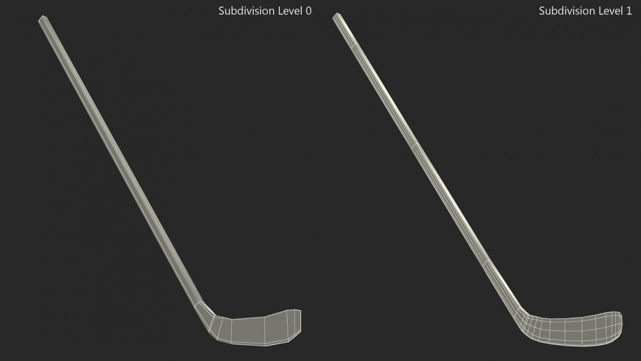 3D Ice Hockey Stick