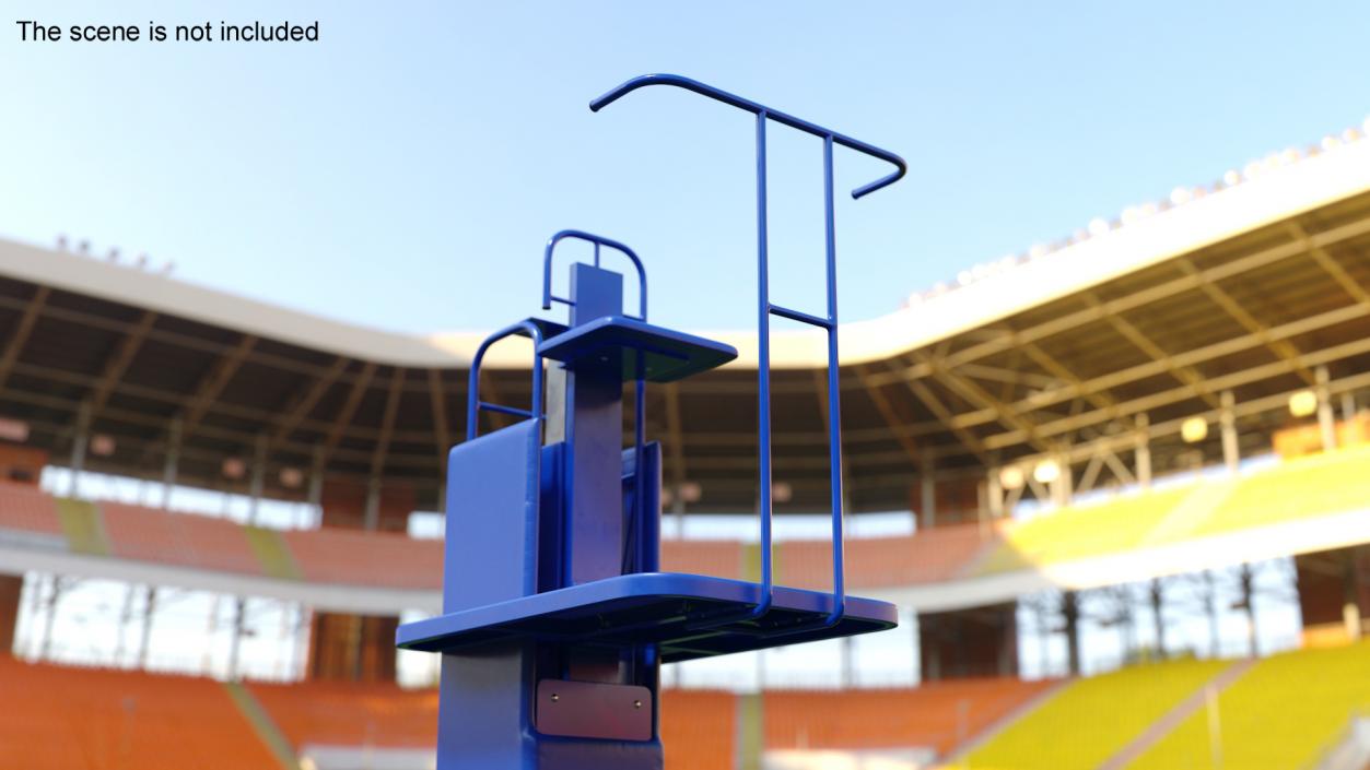 3D Volleyball Umpire Chair Blue model