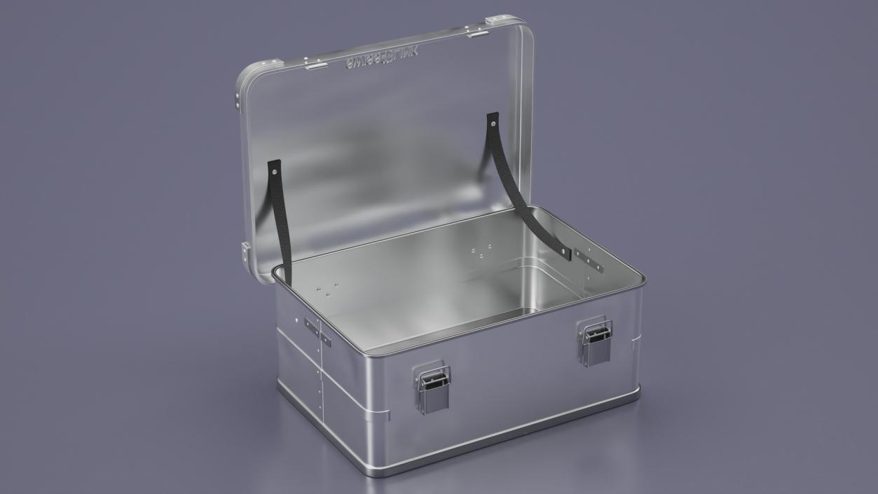 Aluminum Storage Box Swiss Link Small 3D