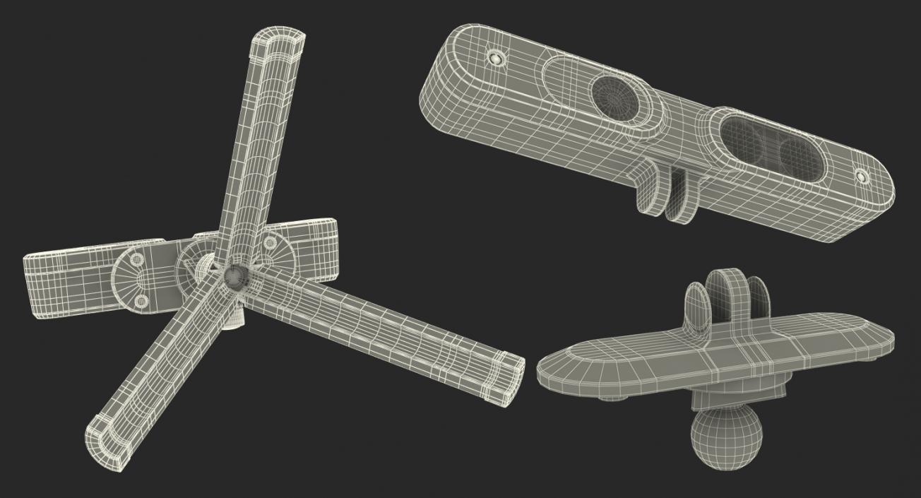 Scanner IIIDScan PrimeSense Rigged 3D model