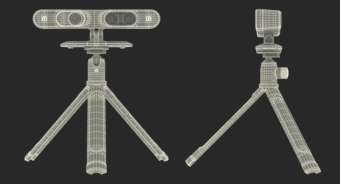 Scanner IIIDScan PrimeSense Rigged 3D model