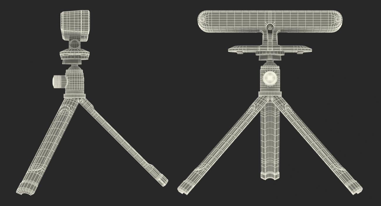 Scanner IIIDScan PrimeSense Rigged 3D model