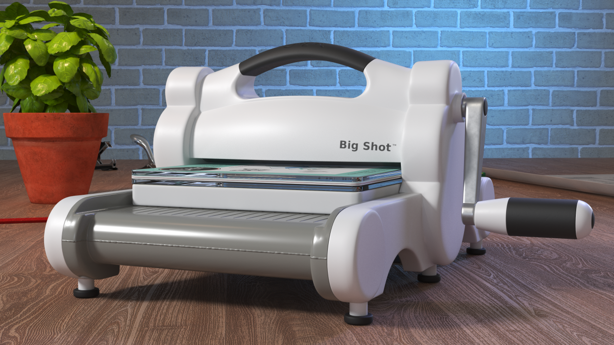 3D Big Shot Machine Sizzix Working