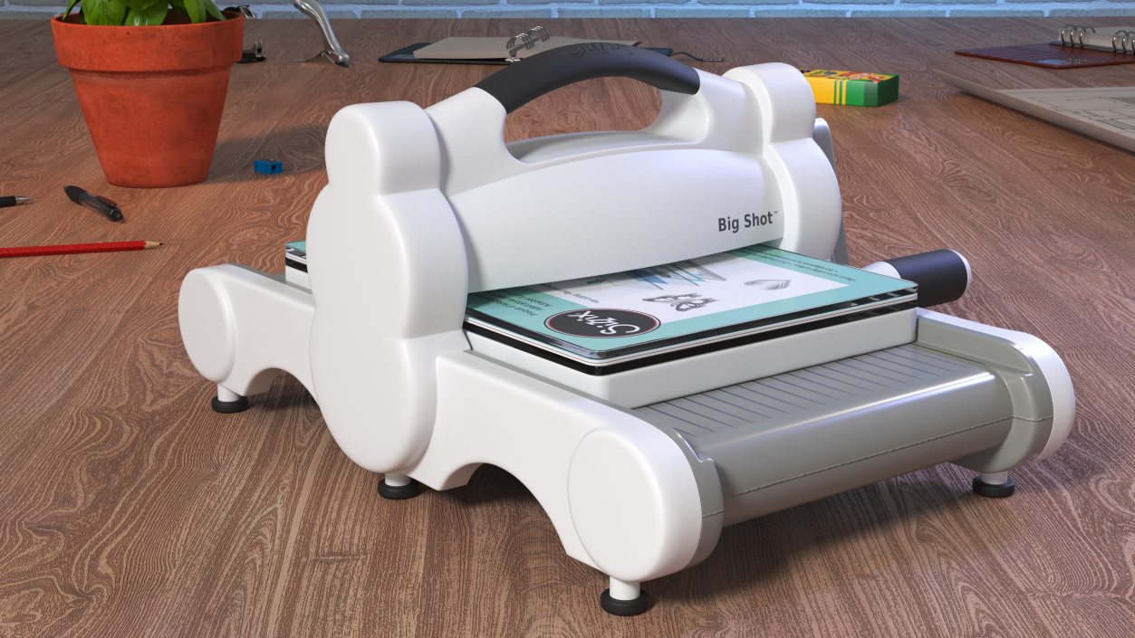 3D Big Shot Machine Sizzix Working