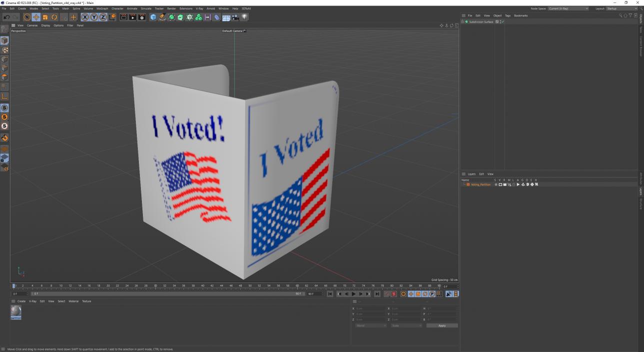 3D Voting Partition