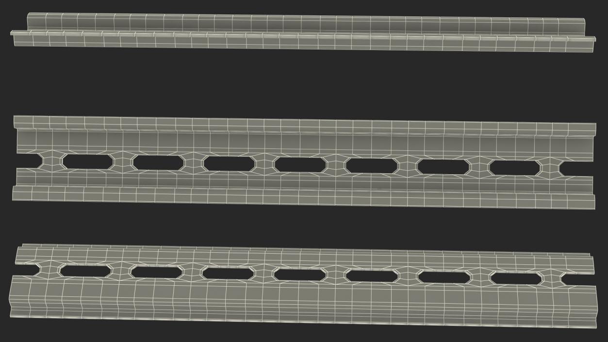 3D model Din Rail