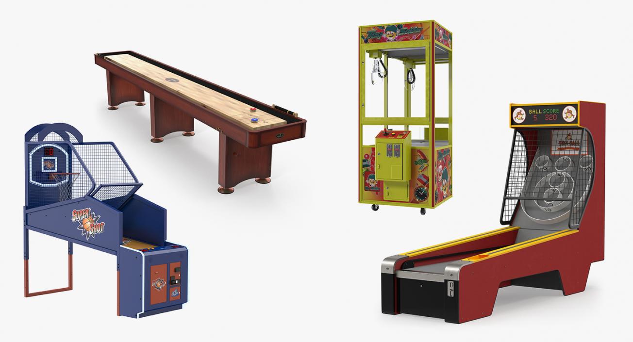 3D model Arcade Games Collection 2