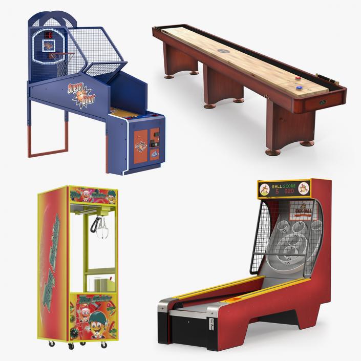 3D model Arcade Games Collection 2