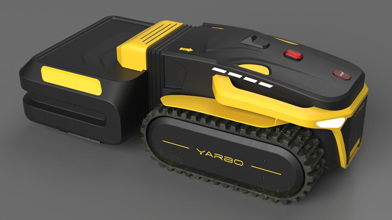 3D model Yarbo Lawn Mower M1 Mowing Robot Working