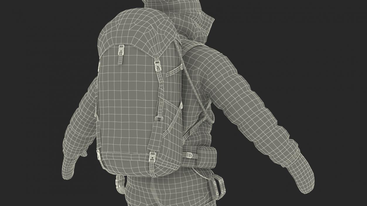 3D model Everest Climber