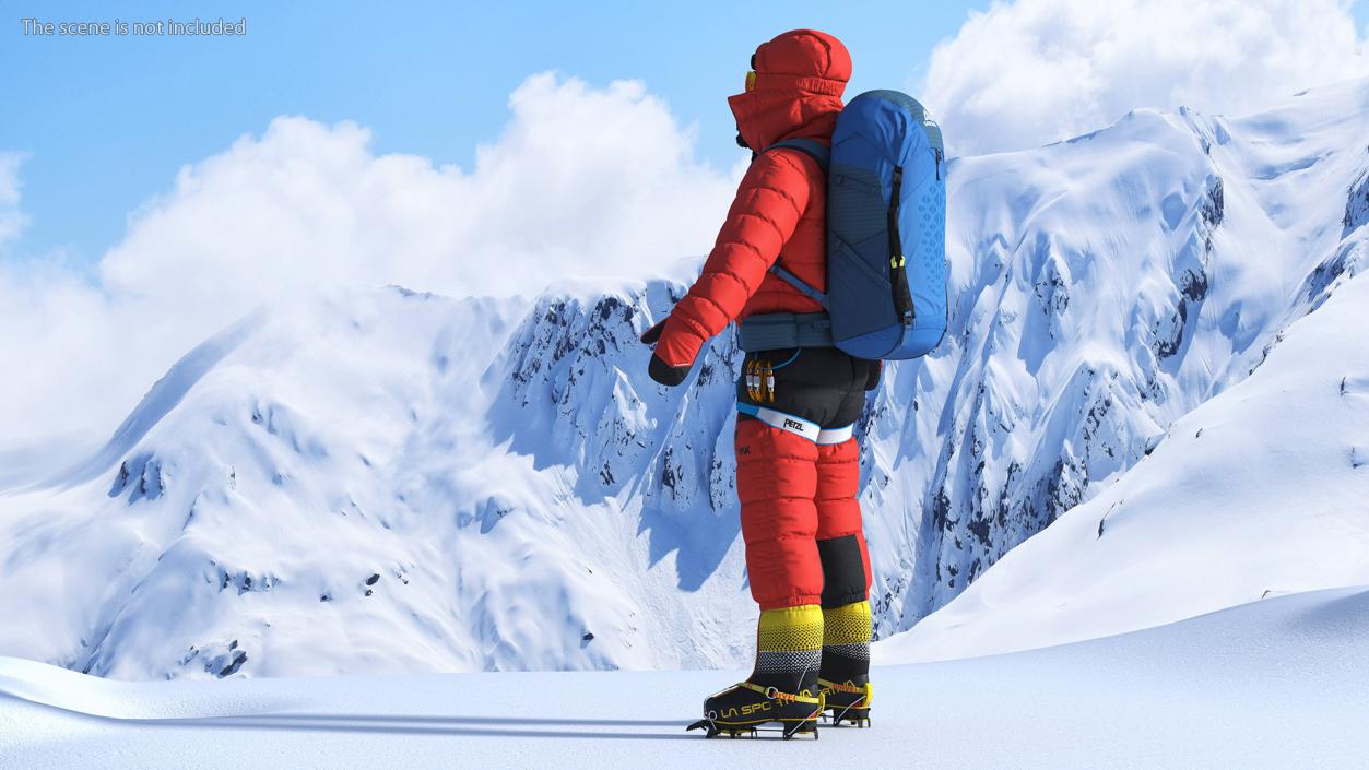 3D model Everest Climber