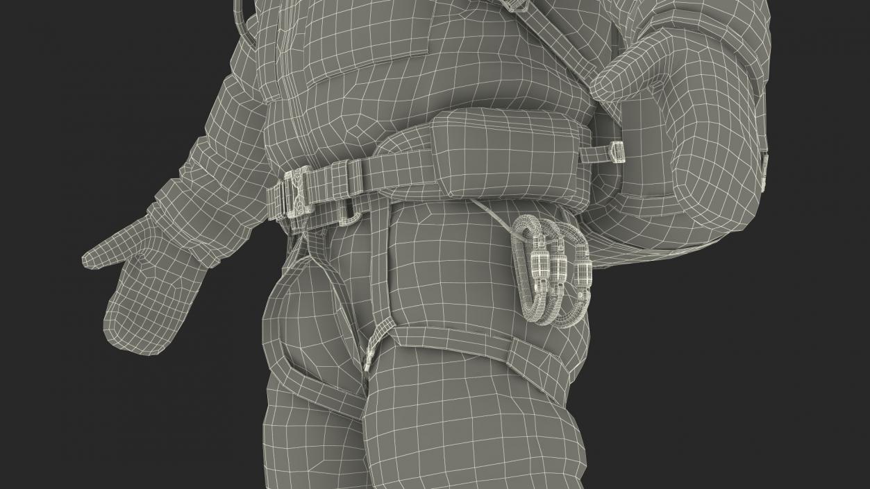 3D model Everest Climber