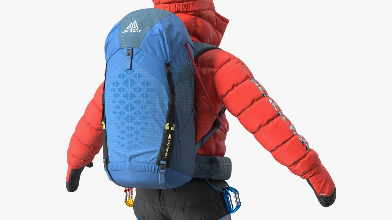 3D model Everest Climber