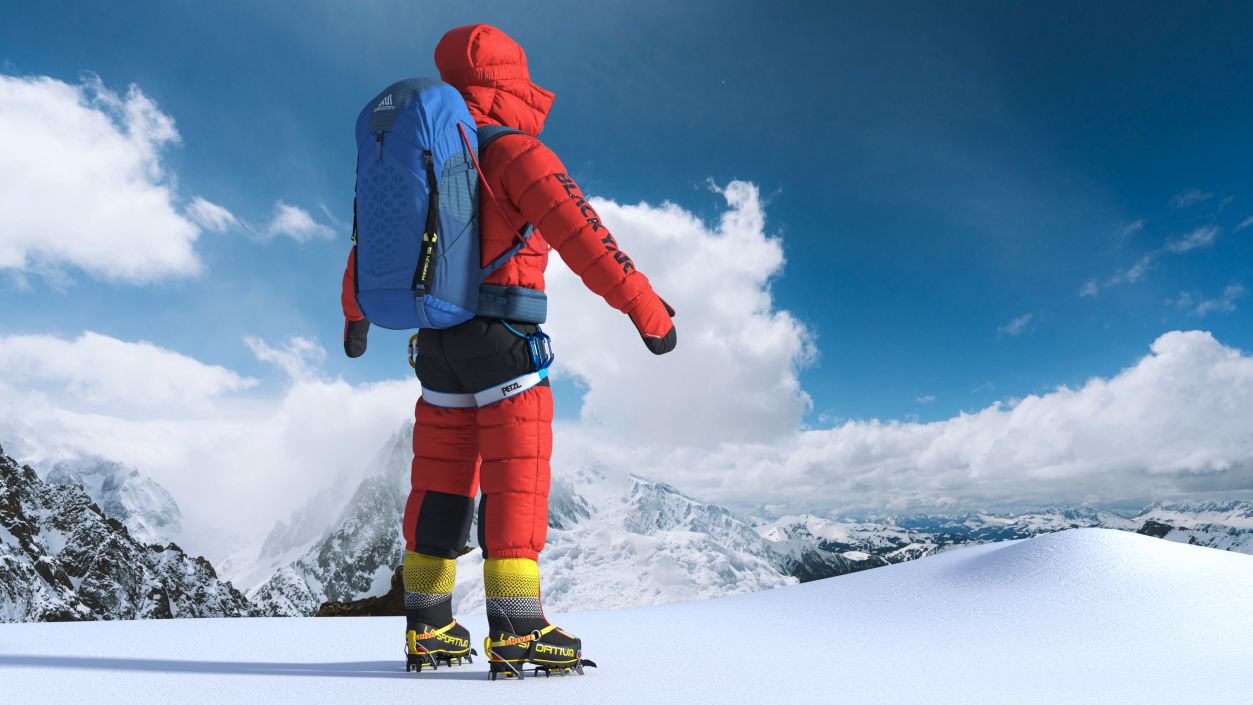 3D model Everest Climber