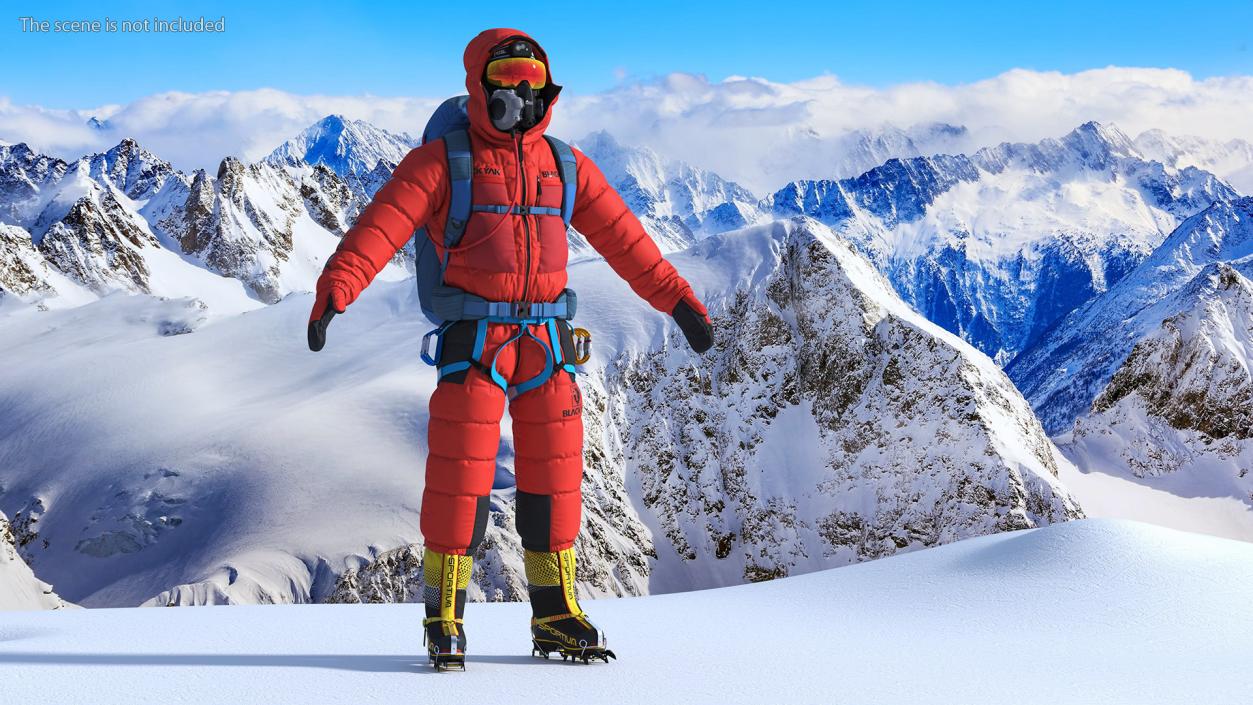 3D model Everest Climber