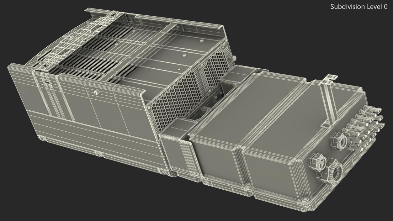 Three Phase Solar Panel Inverter 3D