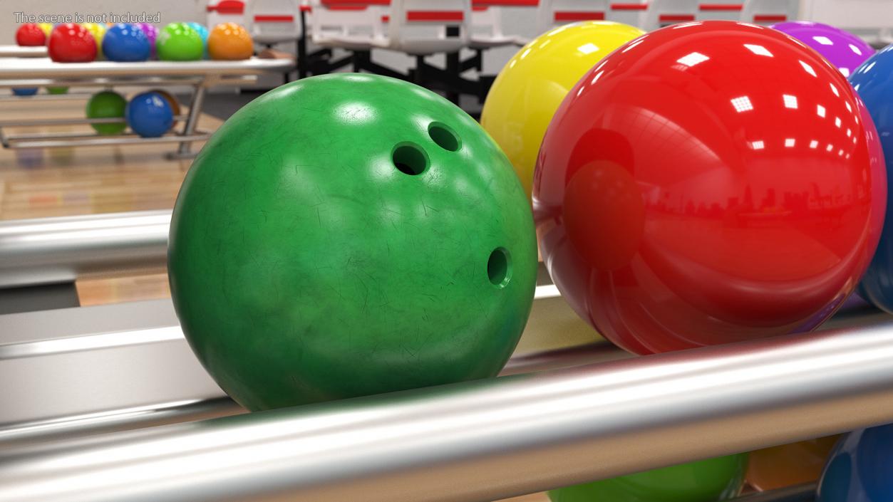 3D Training Bowling Ball