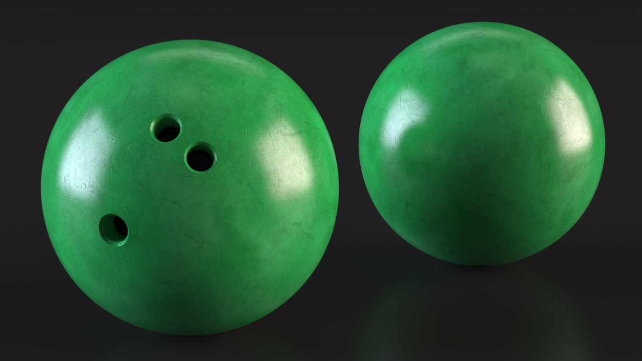 3D Training Bowling Ball