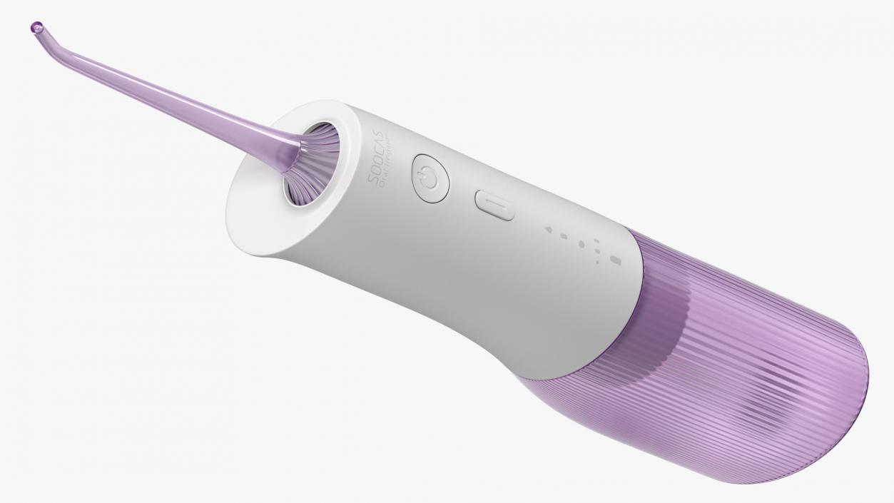 3D Teeth Cleaning Device Purple model