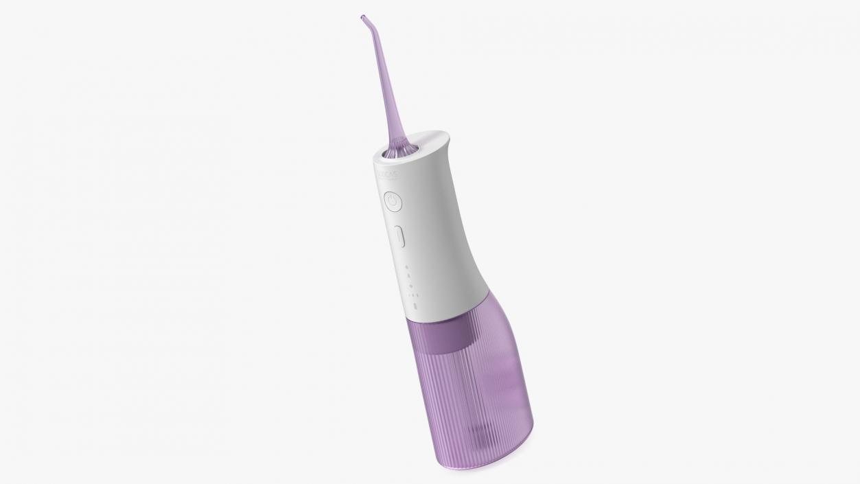 3D Teeth Cleaning Device Purple model