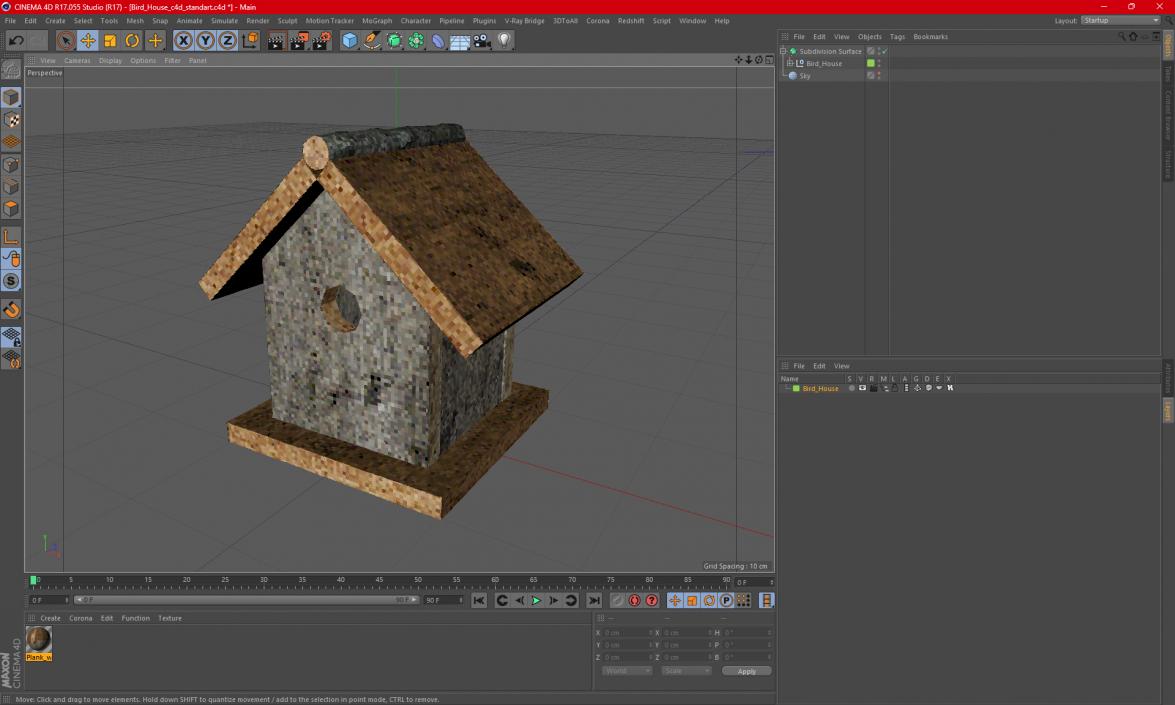 3D model Bird House