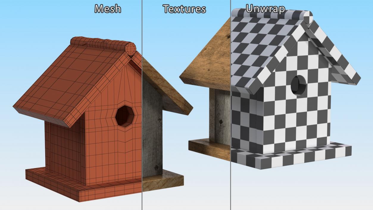 3D model Bird House