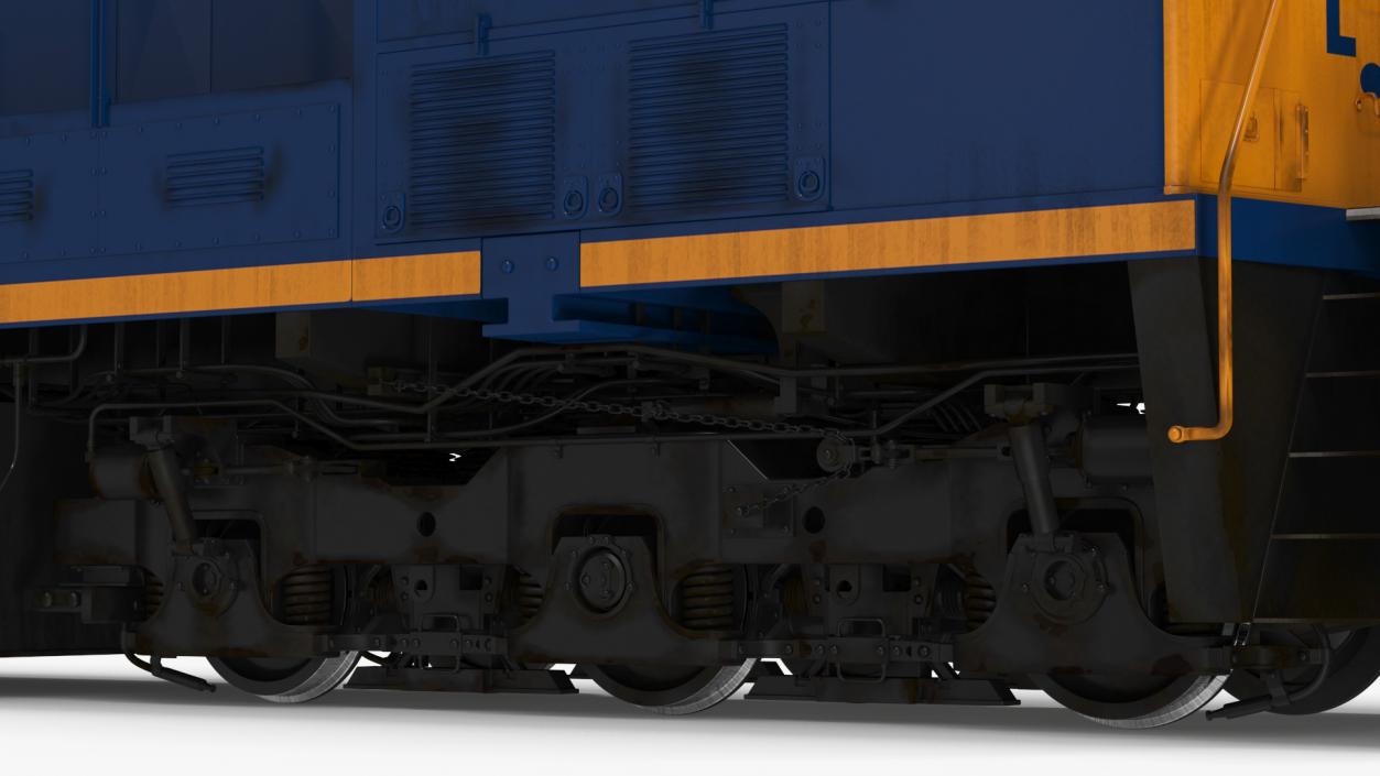 3D CSX GE AC6000CW Locomotive