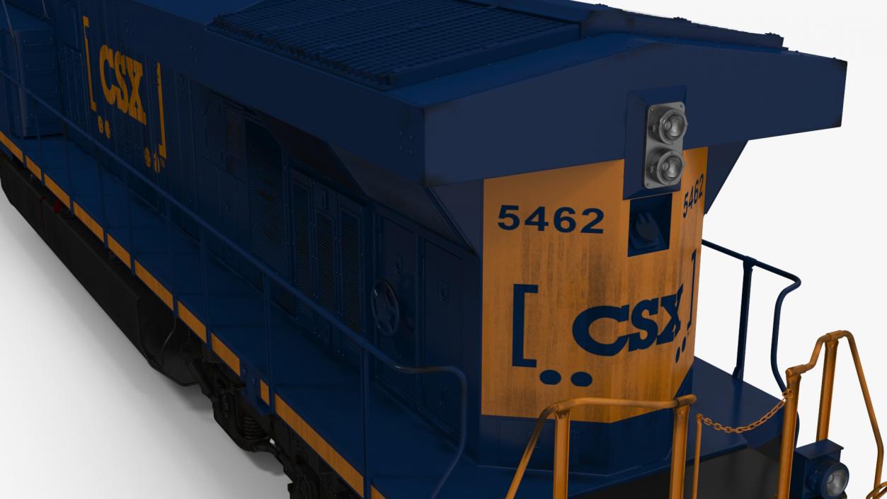 3D CSX GE AC6000CW Locomotive