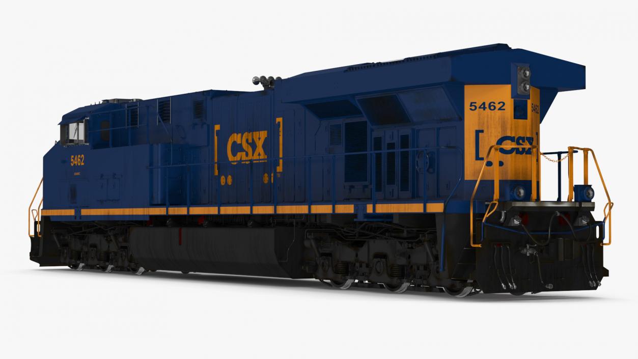 3D CSX GE AC6000CW Locomotive