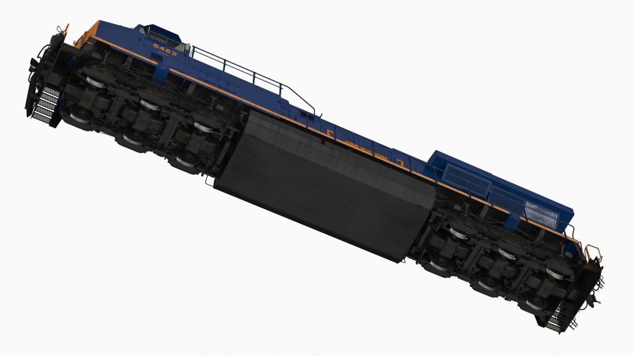 3D CSX GE AC6000CW Locomotive