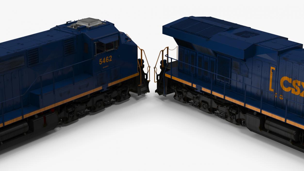 3D CSX GE AC6000CW Locomotive