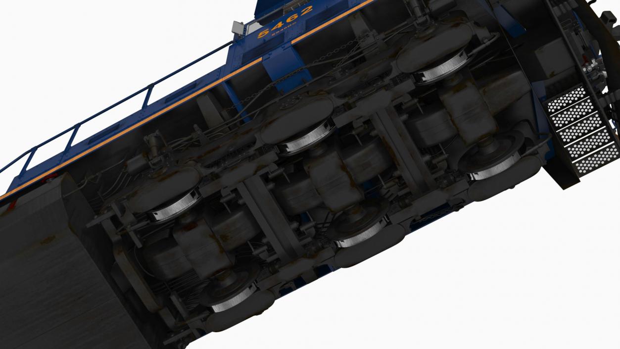 3D CSX GE AC6000CW Locomotive