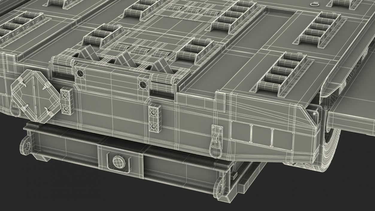 3D Halvorsen Aircraft Loader Old Rigged