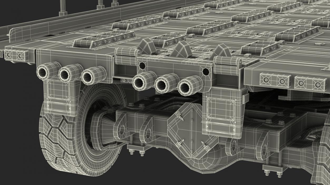 3D Halvorsen Aircraft Loader Old Rigged