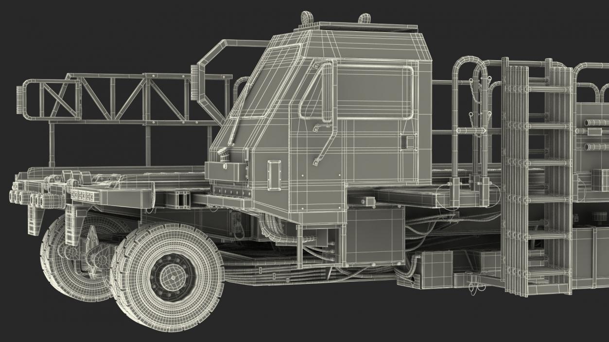 3D Halvorsen Aircraft Loader Old Rigged