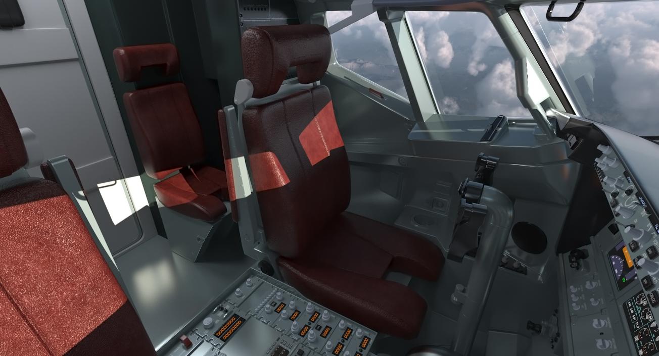 3D Boeing 737 Cockpit model