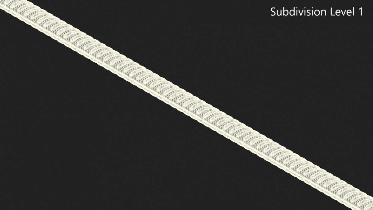 Rusty Reinforcing Steel Bar 3D