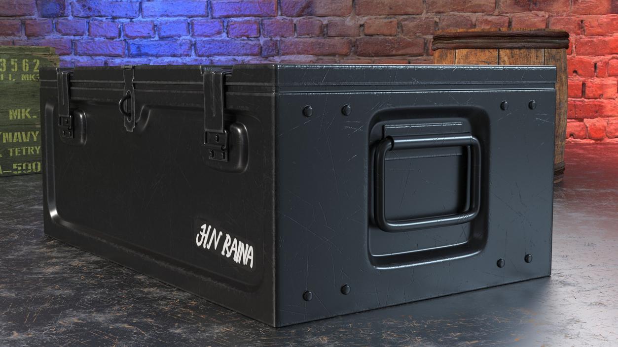 Ammo Crates Collection 3 3D model