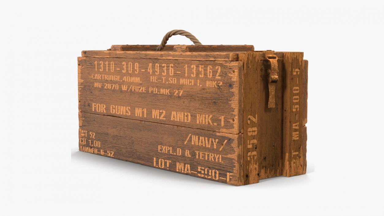 Ammo Crates Collection 3 3D model