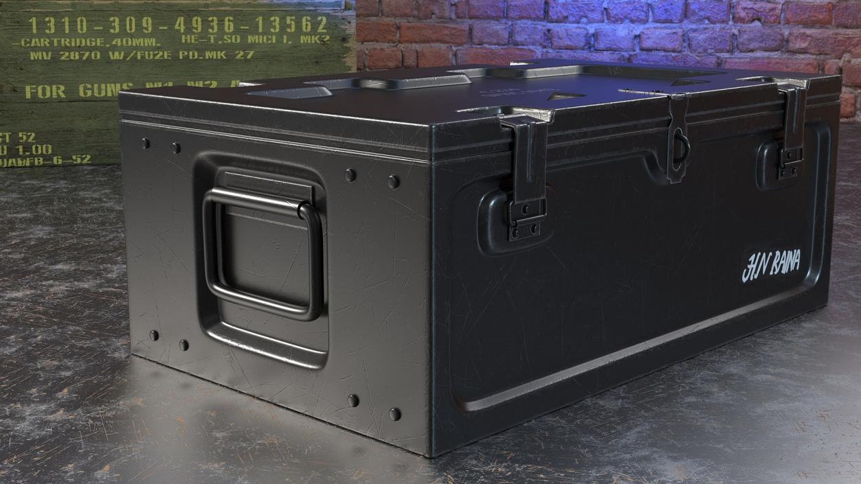 Ammo Crates Collection 3 3D model